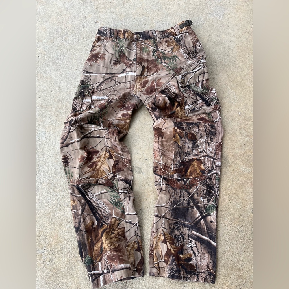 Realtree camo cargo baggy pants